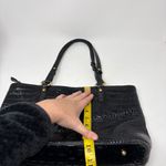 Brahmin  Black Croc Tote Bag Photo 10
