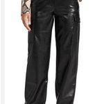 Generation Love Nate Vegan Leather Cargo Pants Black size XS Photo 0