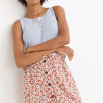 Madewell  Daisy Print‎ Paperbag Skirt Photo 0