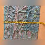 Indian Handmade 100% Pure Silk Colorful Long Scarf Lightweight Summer Spring Blue Photo 6