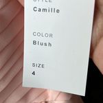 Weddington Way camille Pleated V Neck gown blush Photo 6