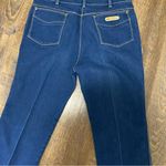 Braxton Stretch Indigo Straight Leg Jeans with Contrasting Top Stitching SZ 34/M Blue Photo 8