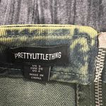 Pretty Little Thing  Gray Green Mini Pencil Skirt Photo 1