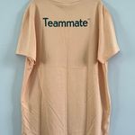Outdoor Voices NWT  Teammate Champagne Everyday Graphic Shortsleeve Unisex Tee Photo 6