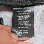 Carolina belle  Black & Maroon Floral Slim Ankle Pants Size 6 Photo 10