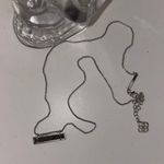 Kendra Scott Leanor Silver Bar Druzy Necklace Photo 2