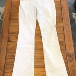 Apostrophe  Straight Leg White Stretch Jeans 6 Photo 0