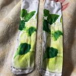 Mint Lime Drink Fun Socks Green Photo 0
