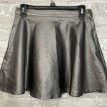 American Apparel  Shimmer Silver Circle Skirt Photo 0