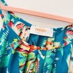Renee C . floral Blouse tank size small Photo 2