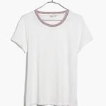 Madewell  Whisper Cotton Ringer T-Shirt small Photo 1