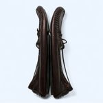 Johnston & Murphy  Metallic Slip On Moccasins in Brown Size 10N Designer Photo 5