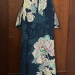 Anthropologie Maeve Elia Tropical Cold Shoulder Dress Photo 1