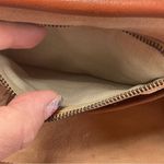 Vintage Cabra Nappa Brown Leather Handbag Mini Purse Clip Closure Argentina Photo 8