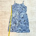 M Collection Juniors 7/8 Retro Y2K Vintage Blue Floral Slip Dress Coconutgirl Size undefined Photo 2