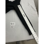 EXPRESS Womans  Sweater Black Medium Dippedmv Neck Back Long Sleeve Photo 6