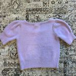 HAPPILY GREY Lavender Short Sleeve Knit Top Purple Size XS Photo 2