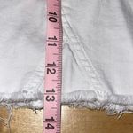 American Eagle  Outfitters Womens Distressed Stretch Mini Denim Skirt‎ White Sz 2 Photo 5