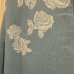 NWT Sadie & Sage Light Blue Faux Wrap Skirt Photo 4