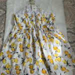 Free assembly Flare cotton mini dress White Size XL Photo 6