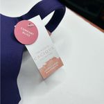 Cacique New  purple lined Balconette Bra 40J Molded Cups comfort bliss Photo 2