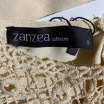 Zanzea NWT Collection Beige bone Asymmetric Tunic blouse front detail Women S Photo 7
