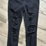 American Eagle  Outfitters Black Ripped Skinny Jeans Photo 0