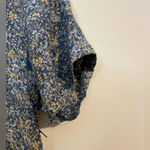 Laura Ashley Vintage 80s floral cottagecore mini dress viscose Photo 3