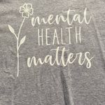 Gildan Mental Health Matters Women’s Gray Graphic T-shirt Photo 3