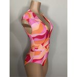 Sanctuary New. colorful Geometric one piece. Small. Retails $125 Photo 5
