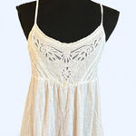 Forever 21 White cami top vintage Y2K babydoll top Size Small Photo 0