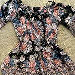 Floral Romper Black Photo 0