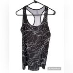 Fabletics  Tank‎ Top Women's Size M Black & White Racerback Athletic Activewear Photo 2