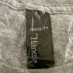 Hanes Nano- T Short Sleeve Light Steele Size Large Unisex Photo 3