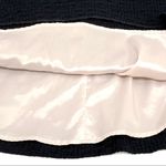 Reiss  Nelly Textured A-line Sleeveless V-neck Dress Black Midi Cocktail Size 6 Photo 7