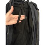 Nicholas K x Free People Byard Trench Coat with Waxed Cotton Size XS Like New Blue Photo 7