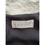 Topshop  Women's Black Wrap Mini Dress with Ruffle Detail Size L Photo 5