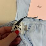 Hello Molly blue cropped blouse Photo 3