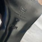 Via Spiga Heels slip on open toed womens Black (size 8.5) chic minimalist party Photo 6