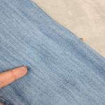 John Mark  Womens Blouse Top Denim Floral Size L Large Photo 6