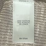 J. Jill Linen Blend Size Small Long Open Front Cardigan Rose Pink Minimalist Photo 3