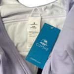 Cupshe Women's Swimsuit Size Small One Piece V Neck Keyhole Cutout Color Block Photo 4