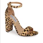 Steve Madden Carrson Real Fur Sandal in Leopard Multi Size 7 Photo 8