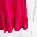 Alice + Olivia  Ann Red Ruffled Mini Dress Photo 3