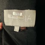 Theia Gold & Black Midnight Lace Crewneck Lace See Through Sheath Dress Size 6 Photo 6