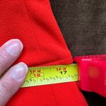 Tommy Hilfiger Bright Red Midi Sleeveless Dress SZ 8 Zipper In Back with Symbol Photo 11