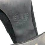 Therapy Womens Ankle Boots Block Heel Faux Suede Zipper Black Size 7 Photo 4