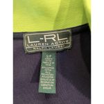 Lauren Ralph Lauren Active Jacket, Blue & Green Zip Up Women Size S/P Photo 5