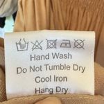 Kourt Tan Smocked Puff Sleeve Mini Dress Size XS Photo 5