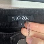 Nic+Zoe knit denim skinny pants in black denim size 8 Photo 8